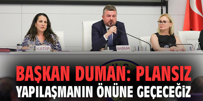 Buca’da Stratejik Plan Yolda: Başkan Duman Açıkladı