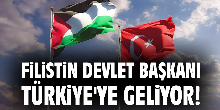 Filistin Devlet Başkanı Abbas, Türkiye’ye Geliyor!