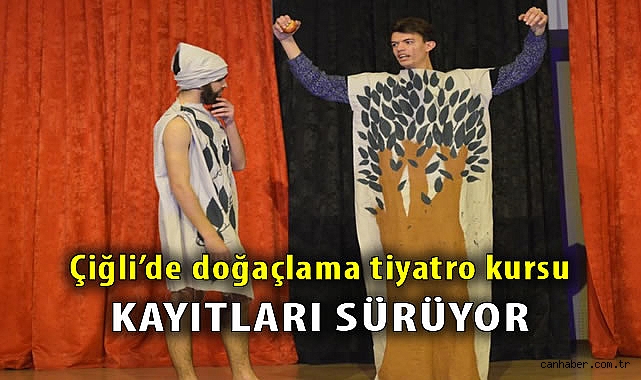 Çiğli Belediyesi Ücretsiz Tiyatro Kursuna Büyük İlgi