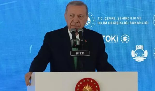 Cumhurbaşkanı Rize’de Yapımı Tamamlanan Projeleri Açtı