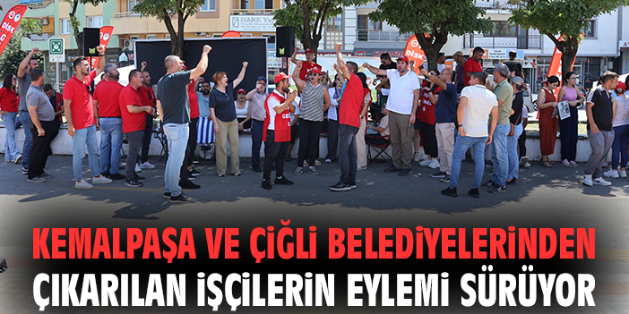 İşten Çıkarılan İşçiler, Belediye Önünde Eylemde