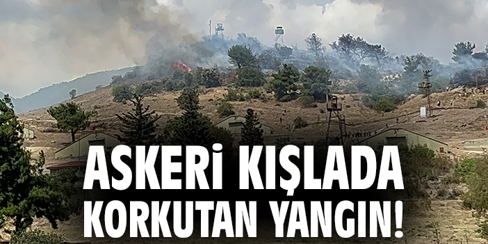 Şehit Piyade Kışlası’nda Orman Yangını Kontrol Altına Alındı!