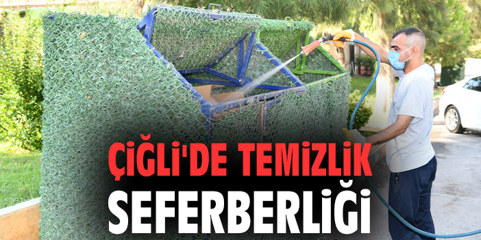 Çiğli Belediyesi Mahallelerde Temizlik Hareketi