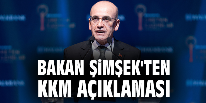 Şimşek: KKM Stoğu Hızla Azalıyor