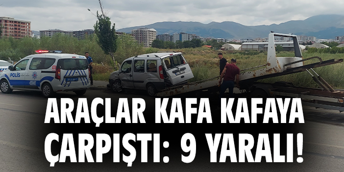 Mehmet Sekmen Bulvarı’nda Kafa Kafaya Çarpışma!