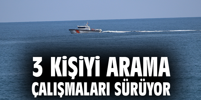 Cide’de Battı! 3 Kişi Kayıp…