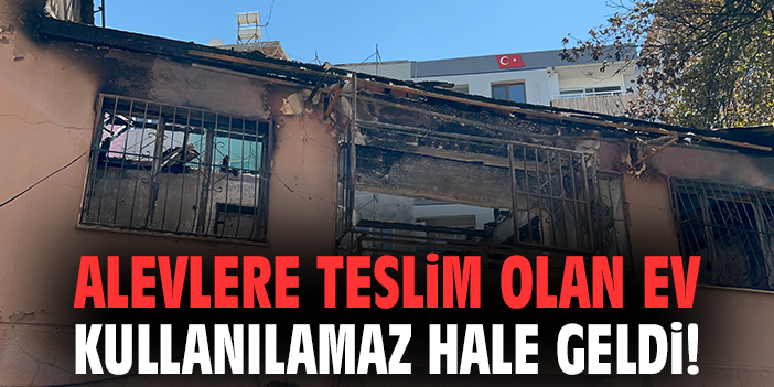 İsmetpaşa Caddesi’nde Ev Yangını Korku Dolu Anlar