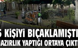 Çay Bahçesinde Bıçaklı Saldırı: 5 Vatandaş Yaralandı