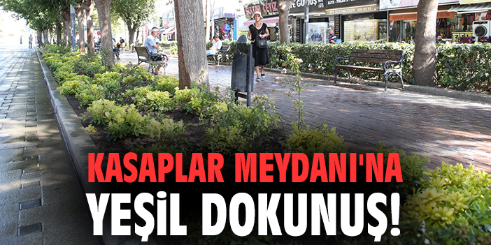Kasaplar Meydanı’nda Yenileme Çalışmaları Devam Ediyor!