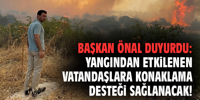 Bayraklı Belediyesi Yangın Mağdurlarına Destek Sağlıyor