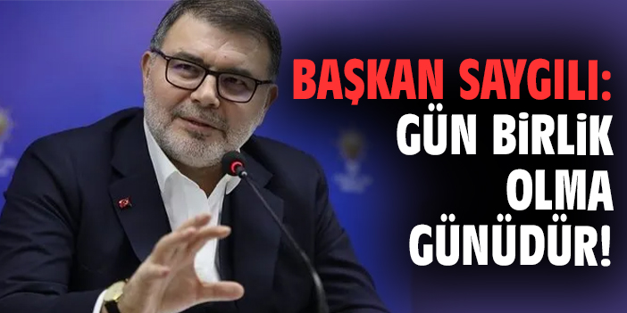 İzmir İl Başkanı Saygılı’dan Güçlü Mesaj!