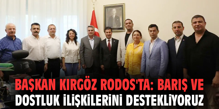 Ege Belediyeler Birliği Başkanları Rodos’ta Buluştu