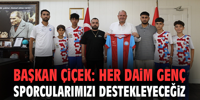 Menderes Belediye Başkanı Spor Kulübüne Destek Veriyor