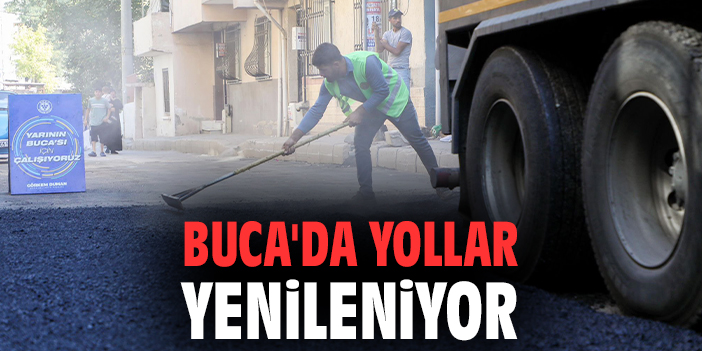 Buca Belediyesi Yol İyileştirme Çalışmaları Hız Kesmiyor