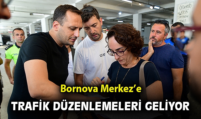 Bornova Belediye Başkanı Trafik Sıkışıklığına Çözüm Getiriyor