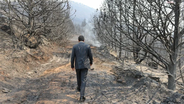 CHP İzmir Yangınına Müdahale Ediyor