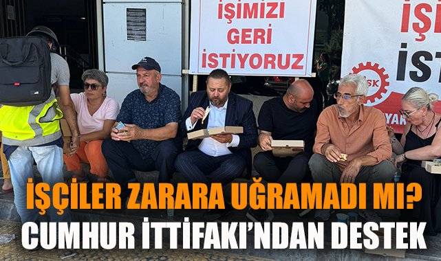 Karşıyaka Belediyesi İşçilerine Destek Artıyor