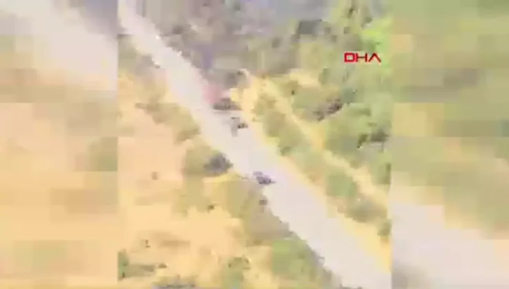 Bergama’daki Orman Yangınına Ekiplerden Müdahale!