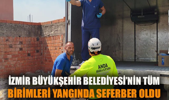 İzmir’de Yamanlar Yangını: Can Dostları Kurtarıldı!