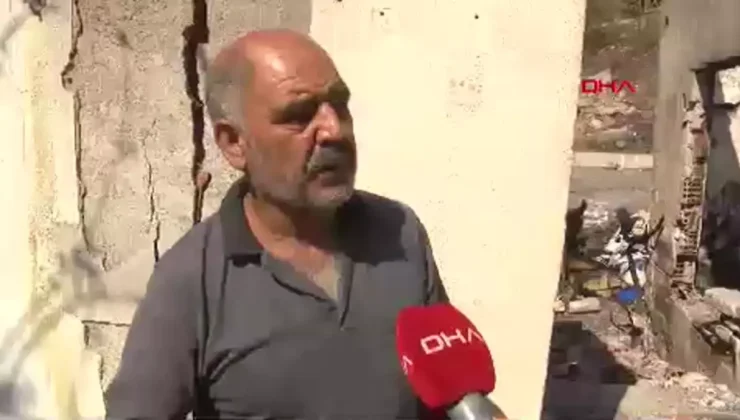 Yamanlar Dağı’ndaki Yangında 17 Ev Kül Oldu