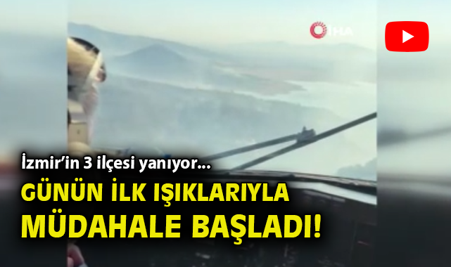 Yamanlar Dağı’ndaki Yangın 3 Gündür Sürüyor!