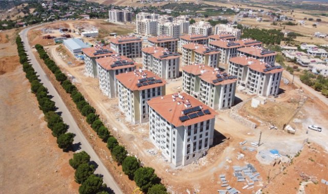 Kurtlar Mahallesinde Deprem Konutları Hızla Yükseliyor