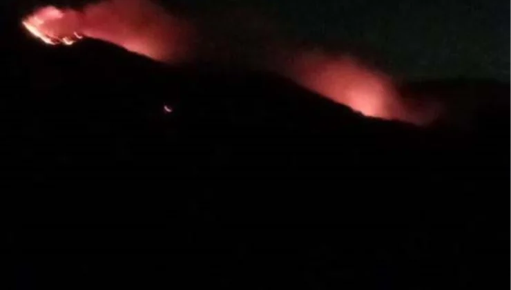 Yamanlar Dağı’nda İkinci Orman Yangını!