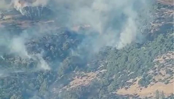 Yamanlar Dağı’nda Yangın Devam Ediyor!
