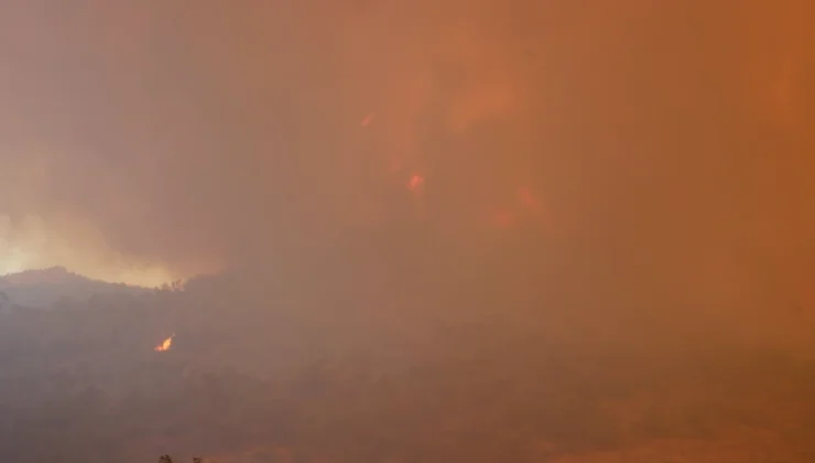 Yamanlar’da Yangın Paniği: 2 Mahalle Tahliye Edildi