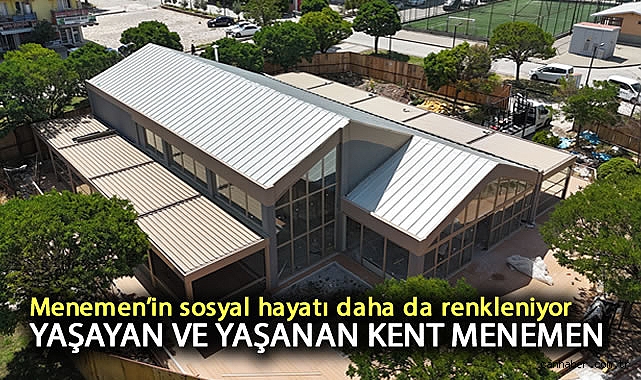 Menemen’de Şehir Parkı ve Kent-2’de Yeni Kafe Restoranlar Açılıyor