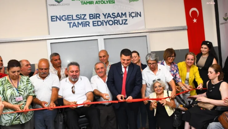 Engelliler İçin Özel Tamir Atölyesi Açıldı