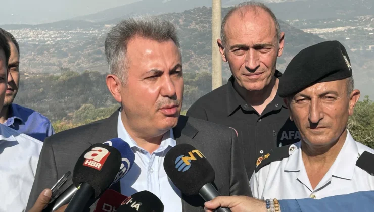 İzmir’de Kontrol Altına Alınamayan Yangın!
