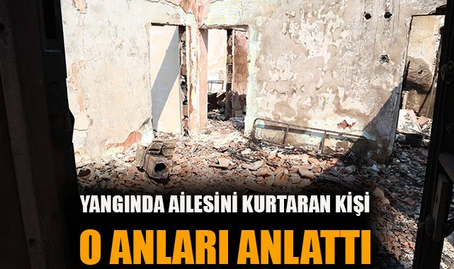 Korkunç yangın: Evler kül oldu, aileler canlarını zor kurtardı