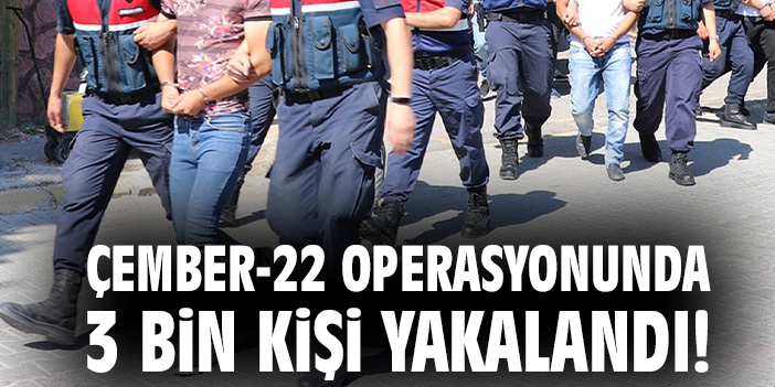 81 İl’de 5 Günde 3.126 Suçlu Yakalandı!