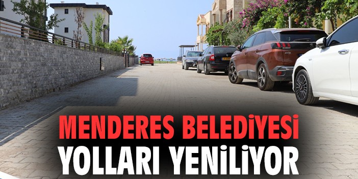 Menderes’te Yeni Parke Çalışmaları Hızla Devam Ediyor