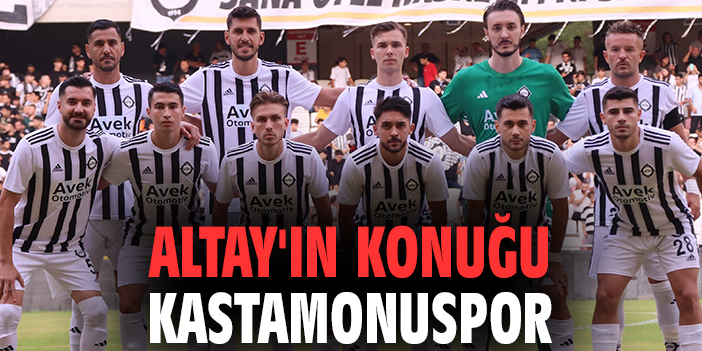 Altay-Kastamonuspor: Zirve Mücadelesi Bugün!