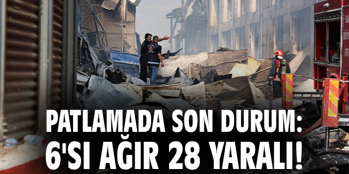 Oba Makarna Fabrikasında Korkunç Patlama! 28 Yaralı