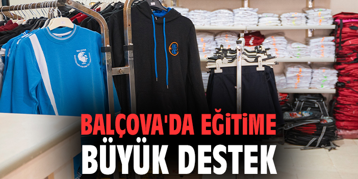 Balçova Belediyesi’nden Öğrencilere Destek Paketi!