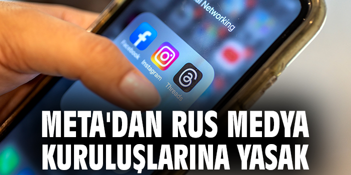 Meta, Rus Medyasını Yasaklama Kararı Aldı