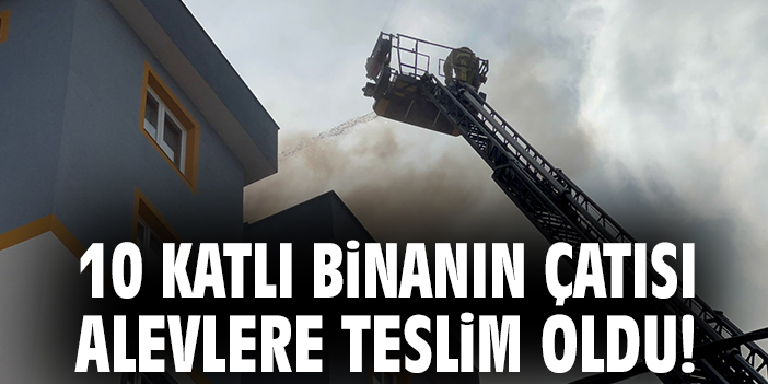 Ümraniye’de Çatıda Yangın: Can Kaybı Yok!