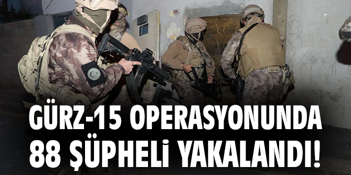88 Şüpheli DEAŞ Operasyonunda Yakalandı!