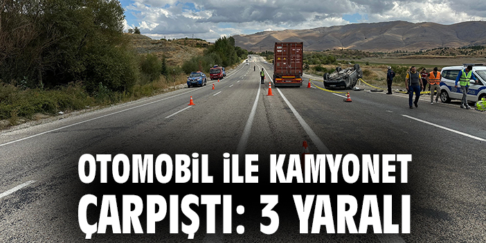 Malatya’da Trafik Kazası: Üç Yaralı!