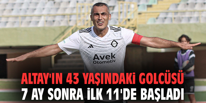Altay, Murat Uluç ile Çift Forvetle Sahaya Çıktı