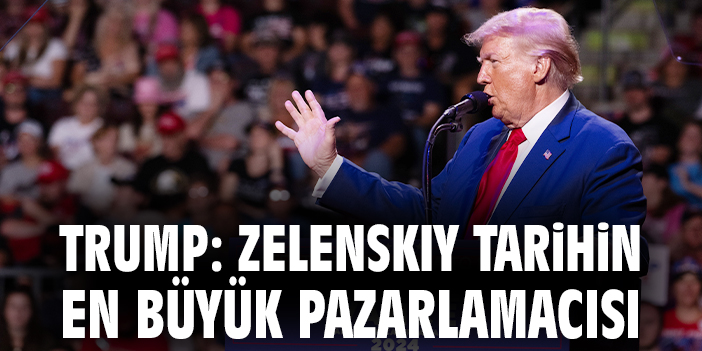 Trump: Zelenskiy Barış İçin Demokratları İstiyor