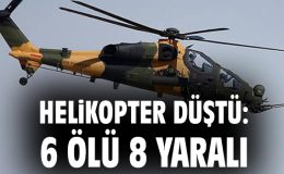 Pakistan’da Helikopter Düştü: 6 Ölü, 8 Yaralı