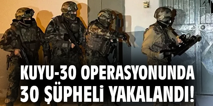 İstanbul’da Organize Suç Operasyonu: 23 Gözaltı