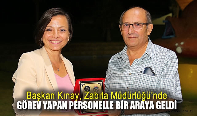Karabağlar Zabıta Personeline Başkan’dan Teşekkür