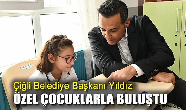 Başkan Yıldız’dan Kaynaştırma Öğrencilerine Ziyaret