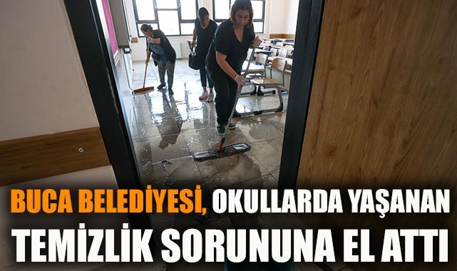 Temizlik Sorunu Çözülüyor: Buca’da Okullara Destek