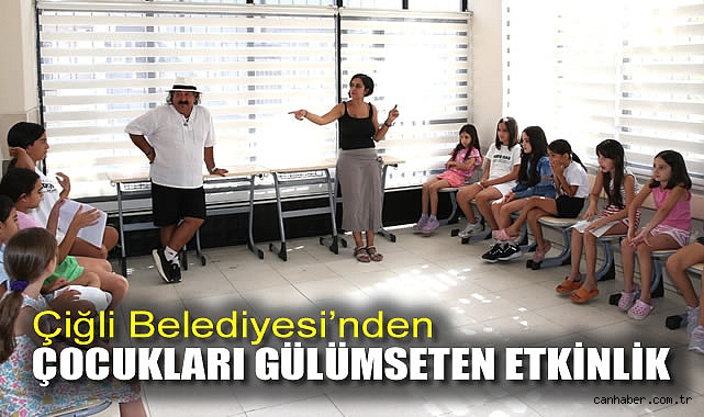Çiğli Belediyesi’nden Çocukları Gülümseten Etkinlik